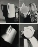 Anna & Bernhard Blume, Magischer Determinismus, 1976, 4 Gelatinesilberabzüge auf Agfa. Mit 1 Textblatt