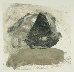 Felix Droese, Ohne Titel, 1989, Farbholzschnitt auf Velin