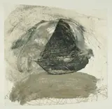 Felix Droese, Ohne Titel, 1989, Farbholzschnitt auf Velin