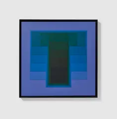 Karl Gerstner, "Color Sound 28. Extra Version", 1976, Farbig lackierte Holzplatten
