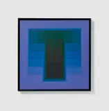 Karl Gerstner, "Color Sound 28. Extra Version", 1976, Farbig lackierte Holzplatten