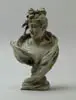 Amphora, Art Nouveau Bust