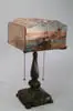 Pairpoint, Pompey Reverse Painted Table Lamp