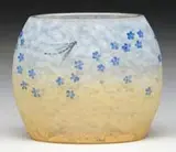Daum, Cameo & Enameled Vase