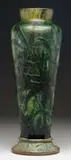 Galle, Cameo Vase, The vase rests within a bronze decorated foot