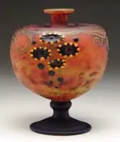 Schneider, Marquetry Vase