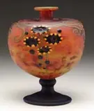Schneider, Marquetry Vase