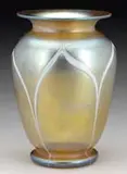 Durand, Pulled Feather Vase