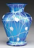 Durand, Decorated Art Glass Vase
