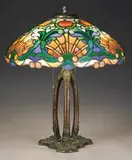 Duffner & Kimberly, Leaded Table Lamp