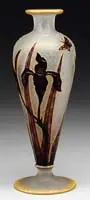 Cameo Vase by Daum, offered Nov 2008
