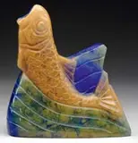 Decorchemont, Pate De Verre Figure