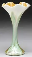 Decorated Vase by Quezal, sold Jun 2012