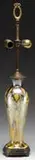 Durand, Decorated Art Glass Lamp Base