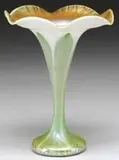 Quezal, Flower Form Vase