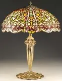 Duffner & Kimberly, Louis Xv Leaded Table Lamp