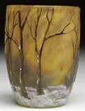 Daum, French Cameo Miniature Vase
