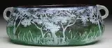 Daum, French Cameo Handled Bowl