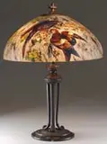 Handel, Reverse Painted Table Lamp