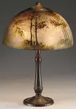 Handel, Reverse Painted Table Lamp