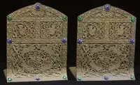 Ninth Century Bookends by Tiffany Studios, offered Jun 2012