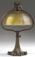 Harp Table Lamp by Tiffany Studios, offered Jun 2012