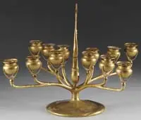 Candelabra by Tiffany Studios, offered Jun 2012