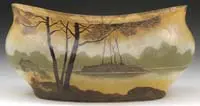 Cameo & Enamel Bowl by Auguste Legras, offered Dec 2011