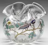 Enameled Vase by Galle, offered Dec 2011