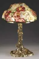 Pairpoint, Puffy 3-Color Azalea Lamp