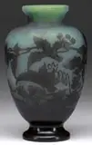 French Cameo Vase by Galle, offered Dec 2011