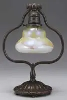 Harp Desk Lamp by Tiffany Studios, offered Dec 2011