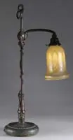 Adjustable Student Lamp by Tiffany Studios, offered Dec 2011