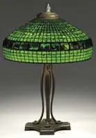 Turtleback Table Lamp by Tiffany Studios, offered Dec 2011