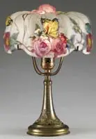 Puffy Boudoir Lamp by Pairpoint, sold Jun 2011