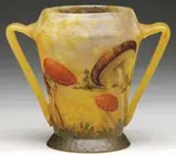 Daum, Mushroom Vase