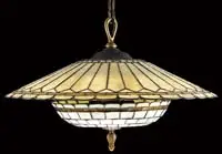 Leaded Hanging Lamp by Duffner & Kimberly, sold Jun 2011