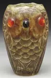 Daum, Owl Vase