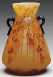 Le Verre Français, French Cameo Vase