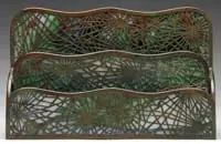 Pine Needle Paper Rack by Tiffany Studios, offered Jun 2011