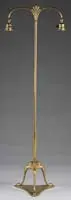 Double Arm Floor Lamp Base by Tiffany Studios, offered Jun 2011