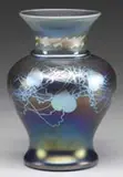 Tyrian & Intarsia Vase by Alexander Joseph von Steuben, offered Jun 2011