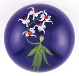 Paul Stankard, Orchid Paperweight