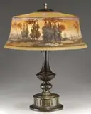 Pairpoint, Reverse Painted Table Lamp