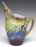 Vitrified Pitcher by Daum, offered Jun 2010