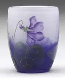 Daum, French Cameo Mini Vase