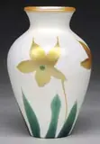 Quezal, Decorated Vase