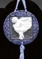 Argy-Rousseau, Pate-De-Verre Pendant