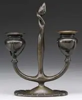 Double Candlestick by Tiffany Studios, offered Jun 2010