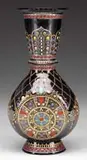 Lobmeyr, Enameled Vase